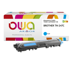 Toner remanufacturé OWA - haute capacité - pour BROTHER TN-247C