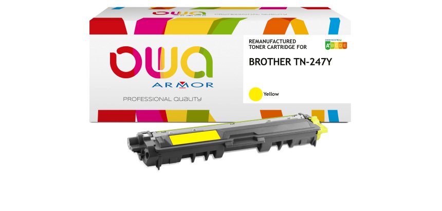 Toner OWA remanufacturé équivalent BROTHER TN-247 pour imprimante laser