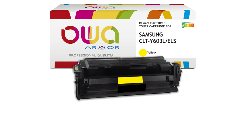 Toner remanufacturé OWA - standard - pour SAMSUNG CLT-Y603L/ELS