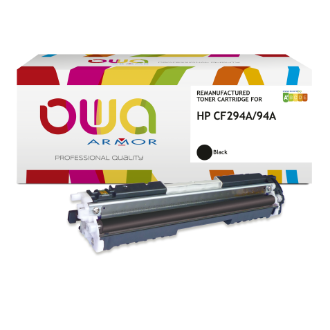 Toner remanufacturé OWA - standard - Noir - pour HP 94A