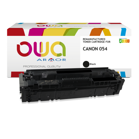 Toner remanufacturé OWA - standard - Noir - pour CANON 054