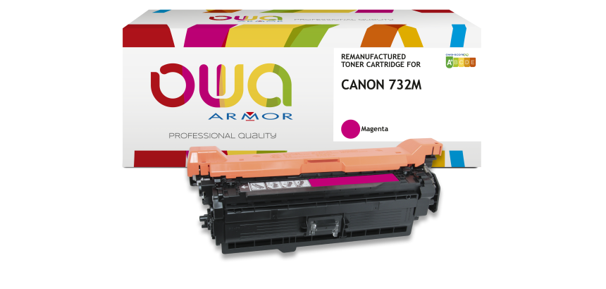 Toner remanufacturé OWA - standard - pour CANON 732C