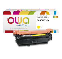 Toner remanufacturé OWA - standard - pour CANON 732C