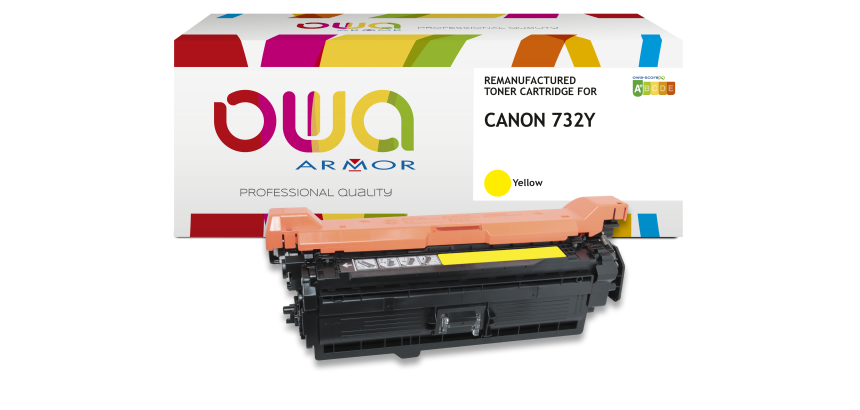 Toner remanufacturé OWA - standard - pour CANON 732C
