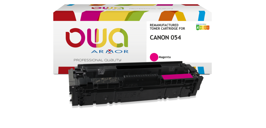 Toner remanufacturé OWA - standard - pour CANON 054C