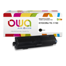 Toner remanufacturé OWA - très très haute capacité - Noir - pour KYOCERA TK-1150