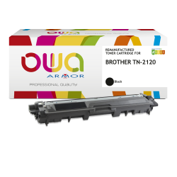 Toner remanufacturé OWA - très très haute capacité - Noir - pour BROTHER TN-2120, TN-2150