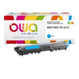 Toner remanufacturé OWA - standard - pour BROTHER TN-241C