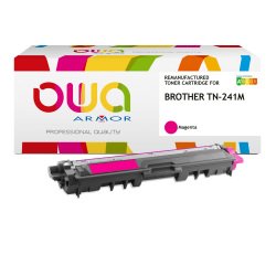 Toner remanufacturé OWA - standard - pour BROTHER TN-241C