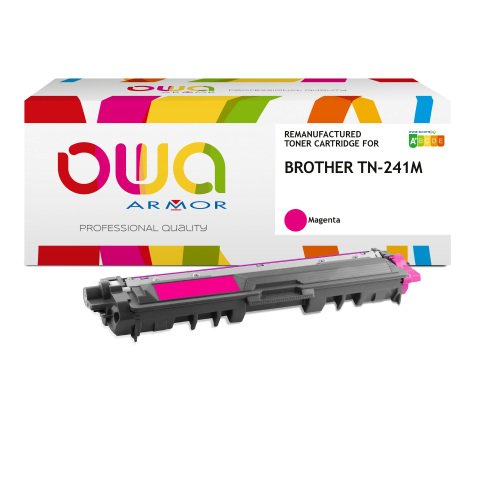 Toner remanufacturé OWA - standard - pour BROTHER TN-241C