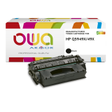 Toner remanufacturé OWA - très très haute capacité - Noir - pour HP Q5949X