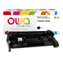 Toner remanufacturé OWA - haute capacité - Noir - pour CANON 056HK