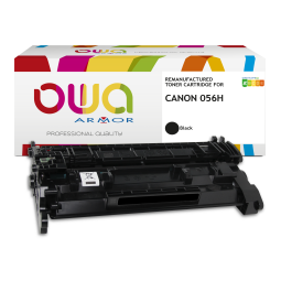 Toner remanufacturé OWA - haute capacité - Noir - pour CANON 056H