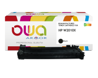 Toner remanufacturé OWA - haute capacité - Noir - pour HP W2010X