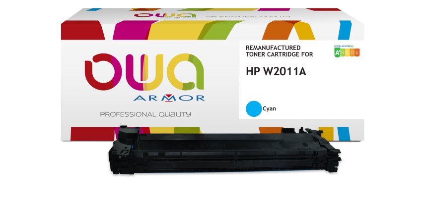 Toner remanufacturé OWA - standard - pour HP W2011A