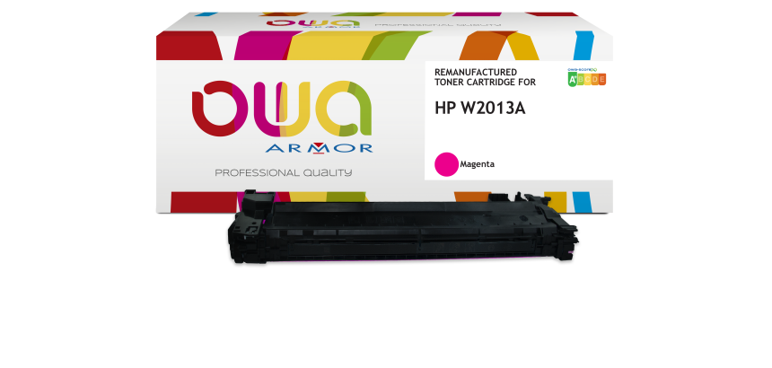 Toner remanufacturé OWA - standard - pour HP W2011A