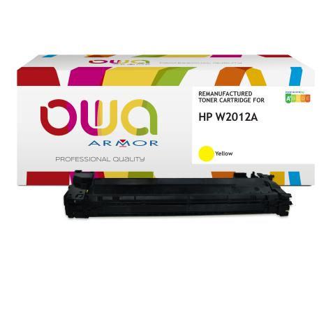 Toner remanufacturé OWA - standard - pour HP W2012A