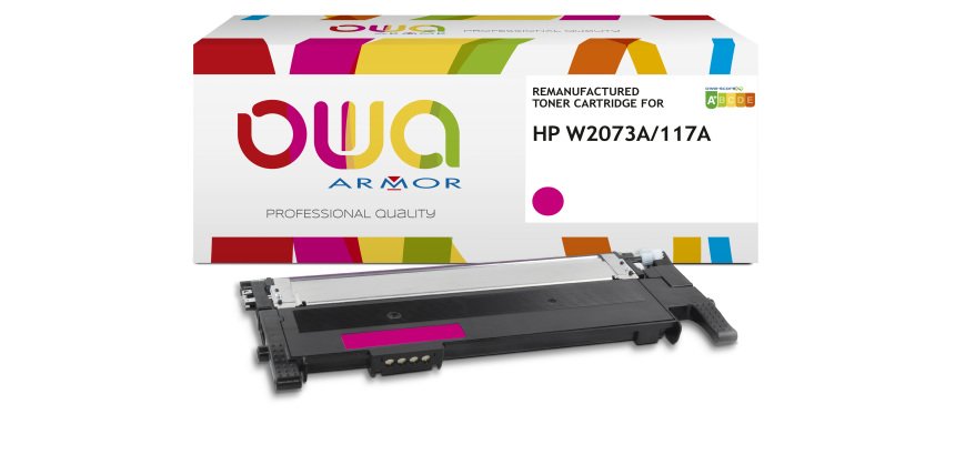 Toner remanufacturé OWA - standard - pour HP W2071A