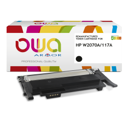 EN_Toner remanufacturé OWA - standard - Noir - pour HP W2070A