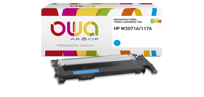 Toner remanufacturé OWA - standard - pour HP W2071A