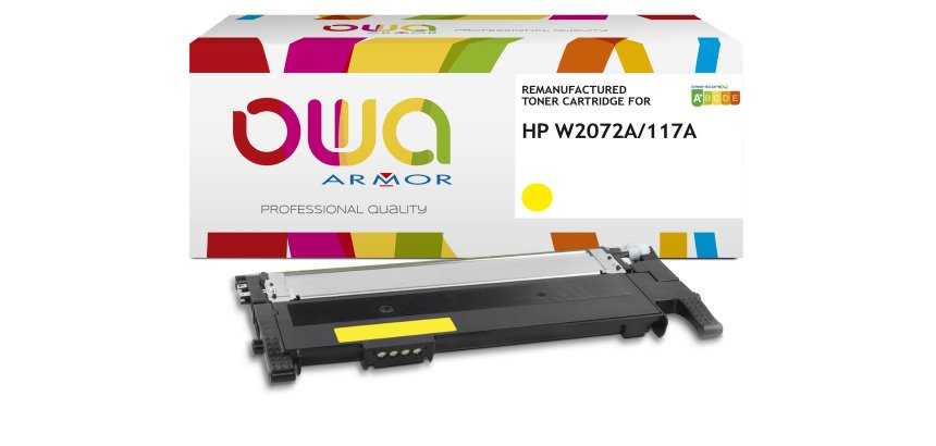 Toner remanufacturé OWA - standard - pour HP W2071A