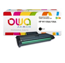 EN_Toner remanufacturé OWA - très très haute capacité - Noir - pour HP W1106A