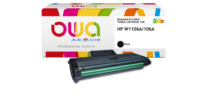 OWA Remanufactured Toner - Very Very High Capacity - Black - for HP W1106A