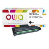 Toner remanufacturé OWA - très très haute capacité - Noir - pour HP W1106A