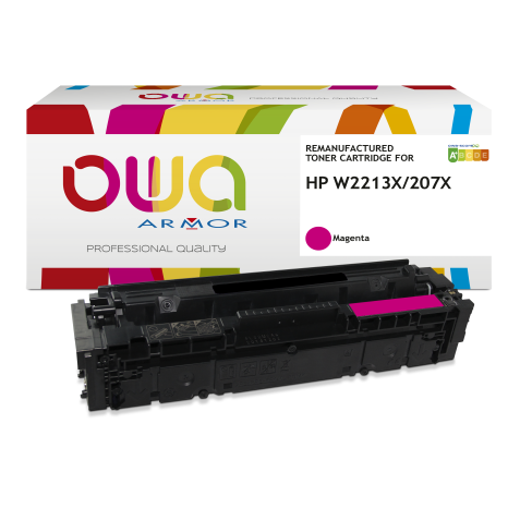 Toner remanufacturé OWA - haute capacité - pour HP W2211X
