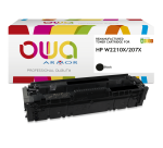 Toner remanufacturé OWA - haute capacité - Noir - pour HP W2210X