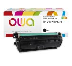 Toner remanufacturé OWA - haute capacité - Noir - pour HP W1470X