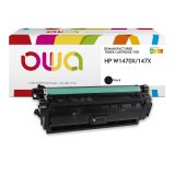 Toner remanufacturé OWA - haute capacité - Noir - pour HP W1470X
