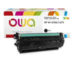 Toner remanufacturé OWA - haute capacité - Noir - pour HP W1470X