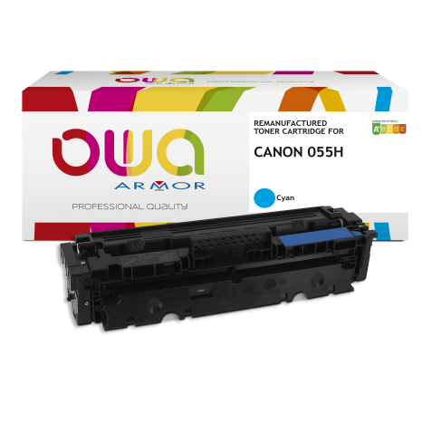 Gereviseerde toner OWA - hoge capaciteit - voor CANON 055 H, T09 C