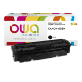 Toner remanufacturé OWA - haute capacité - Noir - pour CANON 055 H, T09 BK