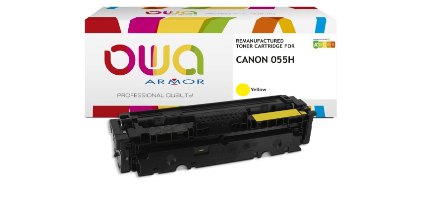 Toner remanufacturé OWA - haute capacité - pour CANON 055 H, T09 C