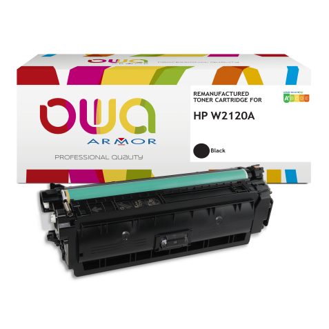 Toner remanufacturé OWA - standard - Noir - pour HP W2120A