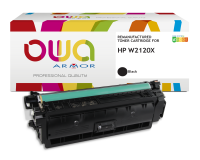 EN_Toner remanufacturé OWA - haute capacité - Noir - pour HP W2120X