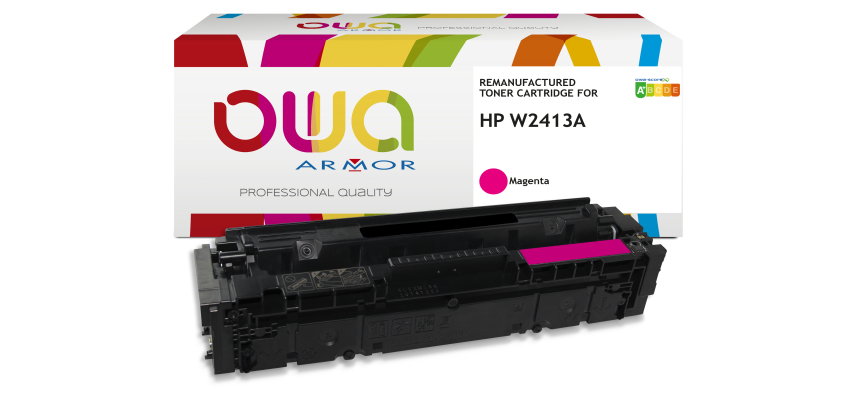 OWA wiederaufbereitete Tonerkartusche - sehr sehr hohe Kapazität - für HP W2413A