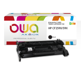 Toner remanufacturé OWA - haute capacité - Noir - pour HP CF259X