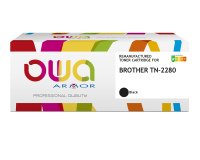 Toner gereviseerd OWA - hoge capaciteit - Zwart - voor BROTHER TN-2280