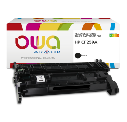 Toner remanufacturé OWA - standard - Noir - pour HP CF259A