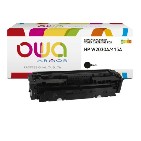 Toner remanufacturé OWA - standard - Noir - pour HP W2030A