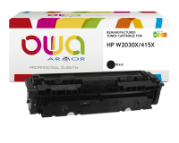 EN_Toner remanufacturé OWA - haute capacité - Noir - pour HP W2030X