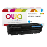 Gereviseerde toner OWA - hoge capaciteit - cyaan - voor HP W2031X