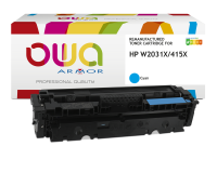Toner remanufacturé OWA - haute capacité - pour HP W2031X