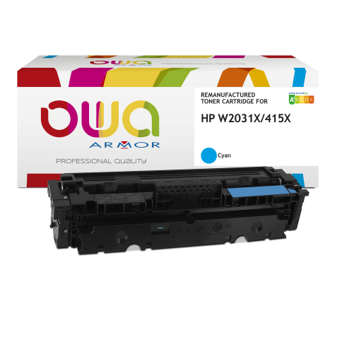 Toner remanufacturé OWA - haute capacité - pour HP W2031X