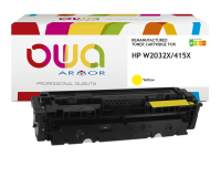 Toner remanufacturé OWA - haute capacité - pour HP W2031X