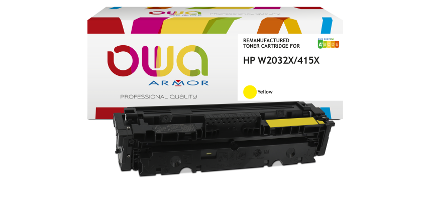 Toner remanufacturé OWA - haute capacité - pour HP W2031X