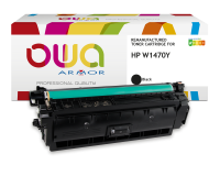 EN_Toner remanufacturé OWA - haute capacité - Noir - pour HP W1470Y